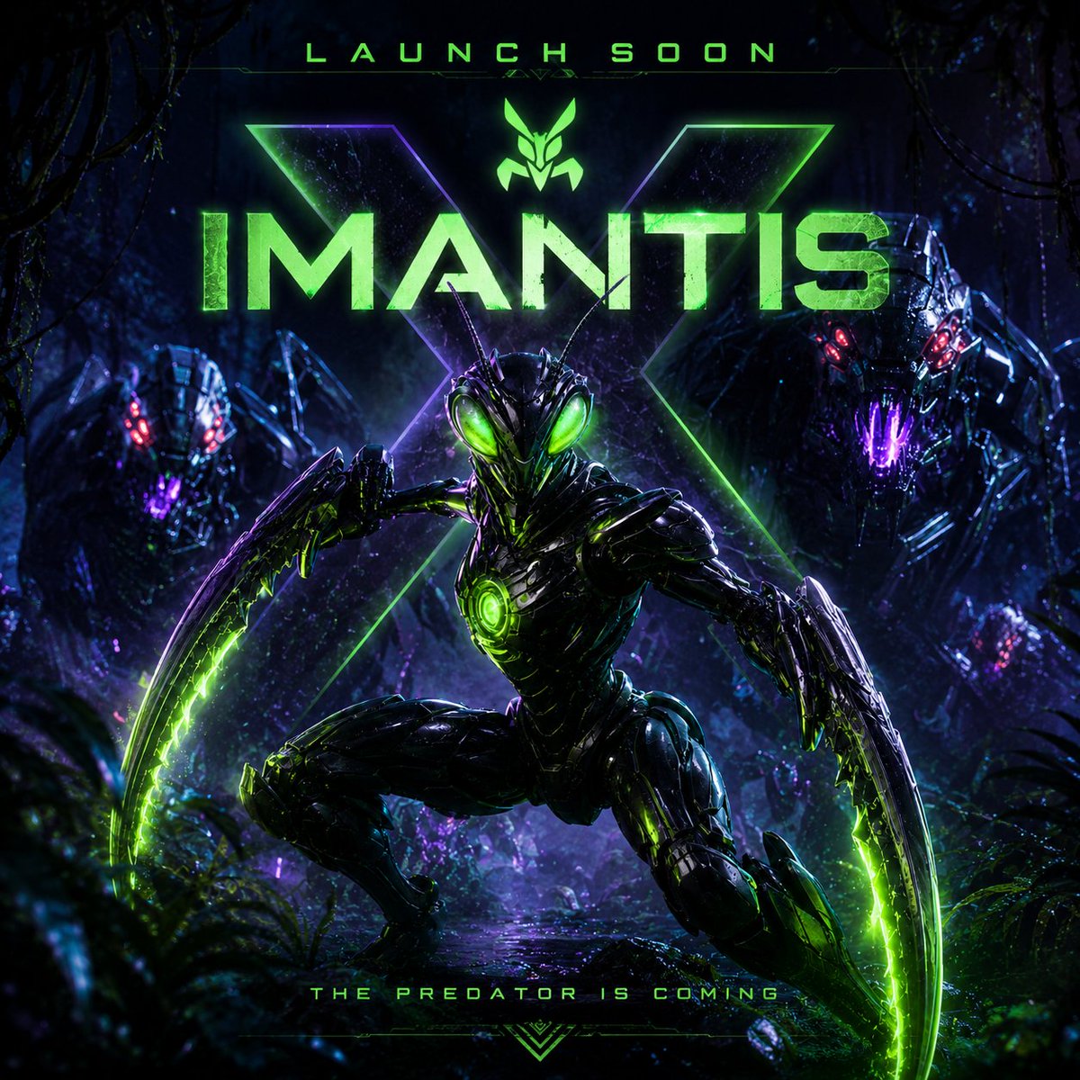 IronMantisSOL's tweet photo. ⚡ The jungle is evolving.

A new predator is awakening—faster, sharper, and built to dominate the next era.

🟢 IMANTIS
🚀 Launch Soon
👁 Stay alert. The hunt is about to begin.
#IMANTIS #LaunchSoon #Crypto #MemeCoin #Web3 https://t.co/n7NGxxUCcQ