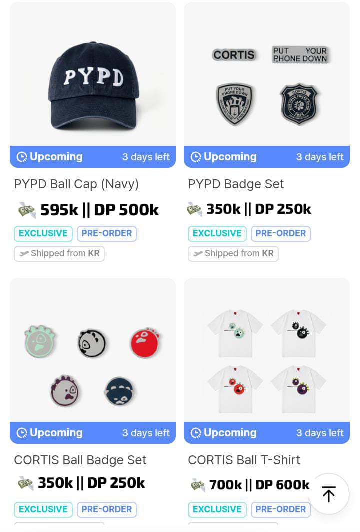 nunaniss_'s tweet photo. [PREORDER] OFFICIAL MD CORTIS PYPD

💸 Price On Pict 

✅ GO WA &amp; LINE
✅ Proses Order After Payment
✅ EMS TAX
✅ Bersih INA
❎ Exclude ongkir dari Serang Banten

Format PO 
Nama : 
Fullpay/Dp :
Kirim Gambar Orderan

Contacts Us 👇🏻
WhatsApp : 081818177924

#CORTIS #COER https://t.co/H6Ek55qh95