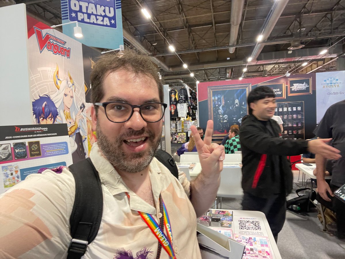 halcy's tweet photo. #BushiroadExpoInParis https://t.co/c1khtFzklg