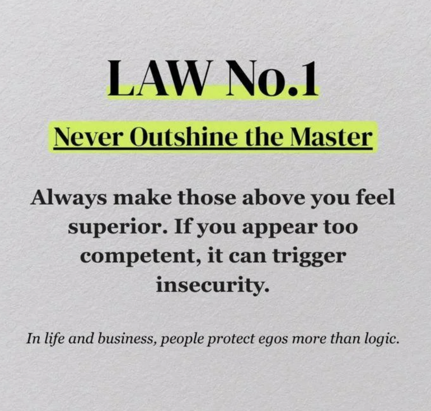 The 48 Laws of Power tweet media