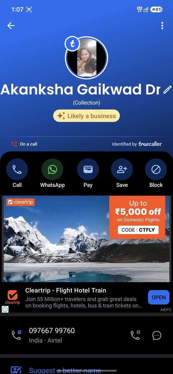 Shubham30639432's tweet photo. @aubankindia Very disappointed. Ms. Akanksha Gaikwad called me, argued rudely, and repeatedly called me a defaulter in a disrespectful manner. Please review the call recording, investigate the matter, and take appropriate action.@RBI https://t.co/q8y2hwtNoa