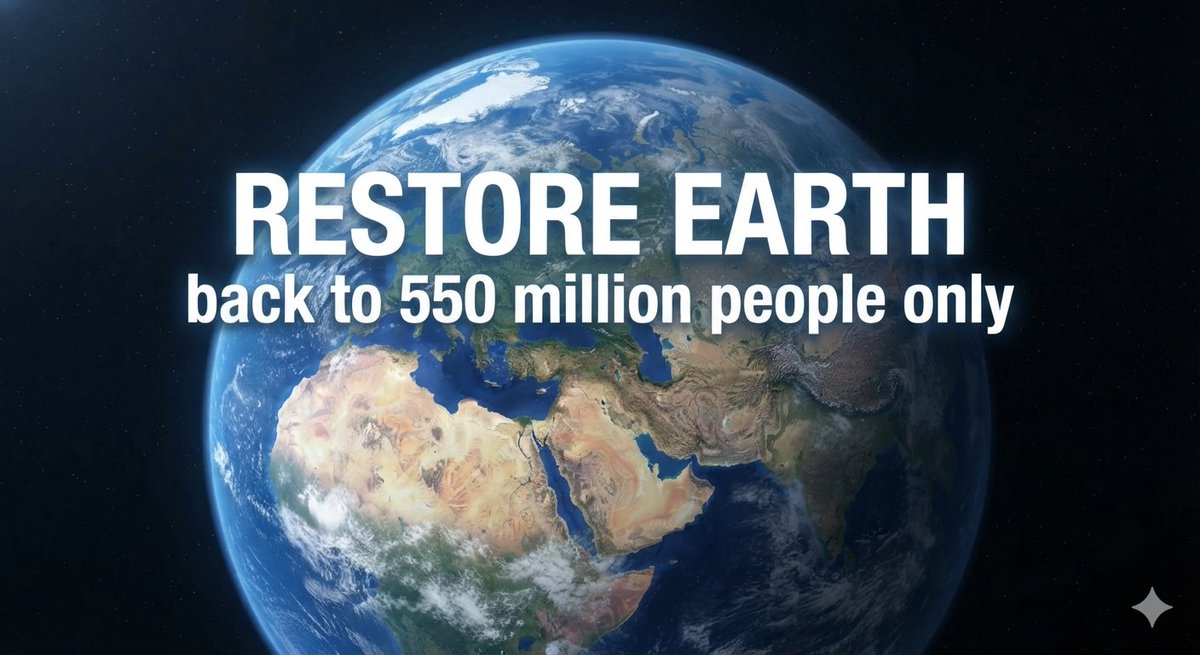 CoffeeTimeTalks's tweet photo. RESTORE EARTH https://t.co/uKcGJymp8o