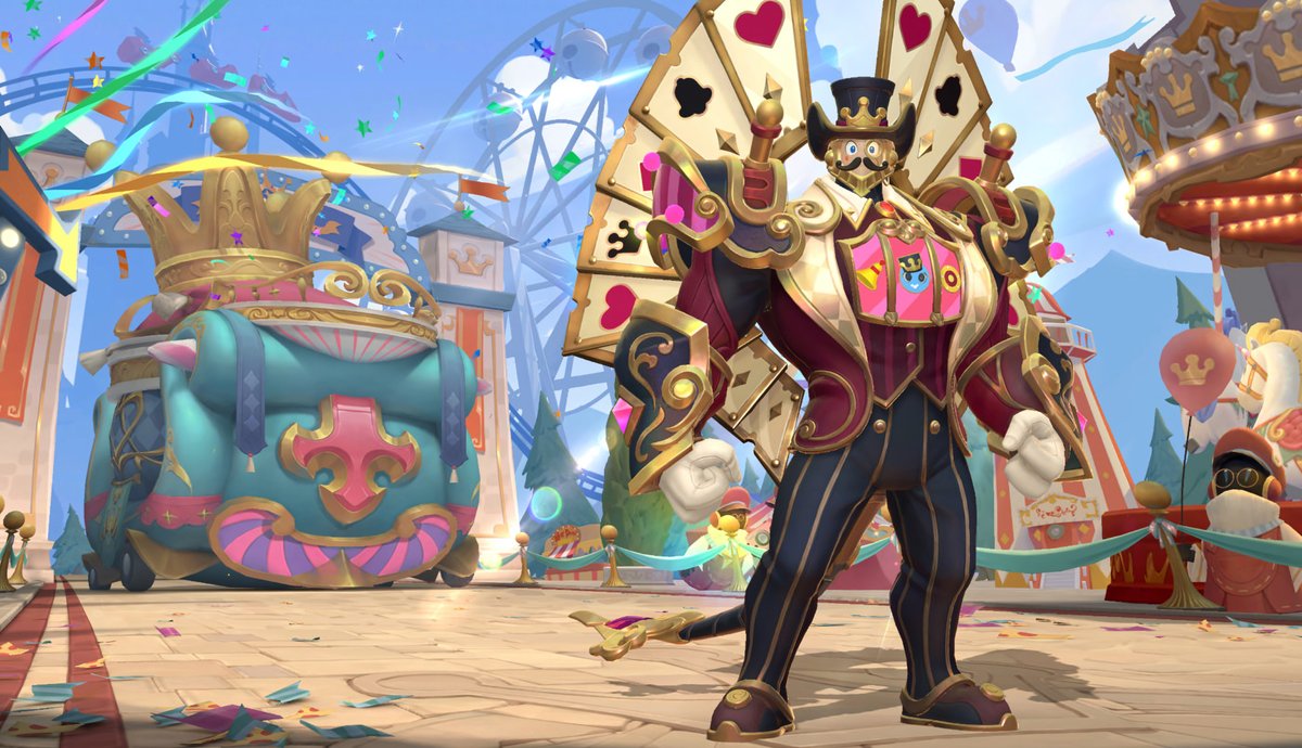 waywardcxnnibal's tweet photo. Lumigraph Garden Party Galio splash art and model for Wild Rift. https://t.co/bfg9Gzs51v