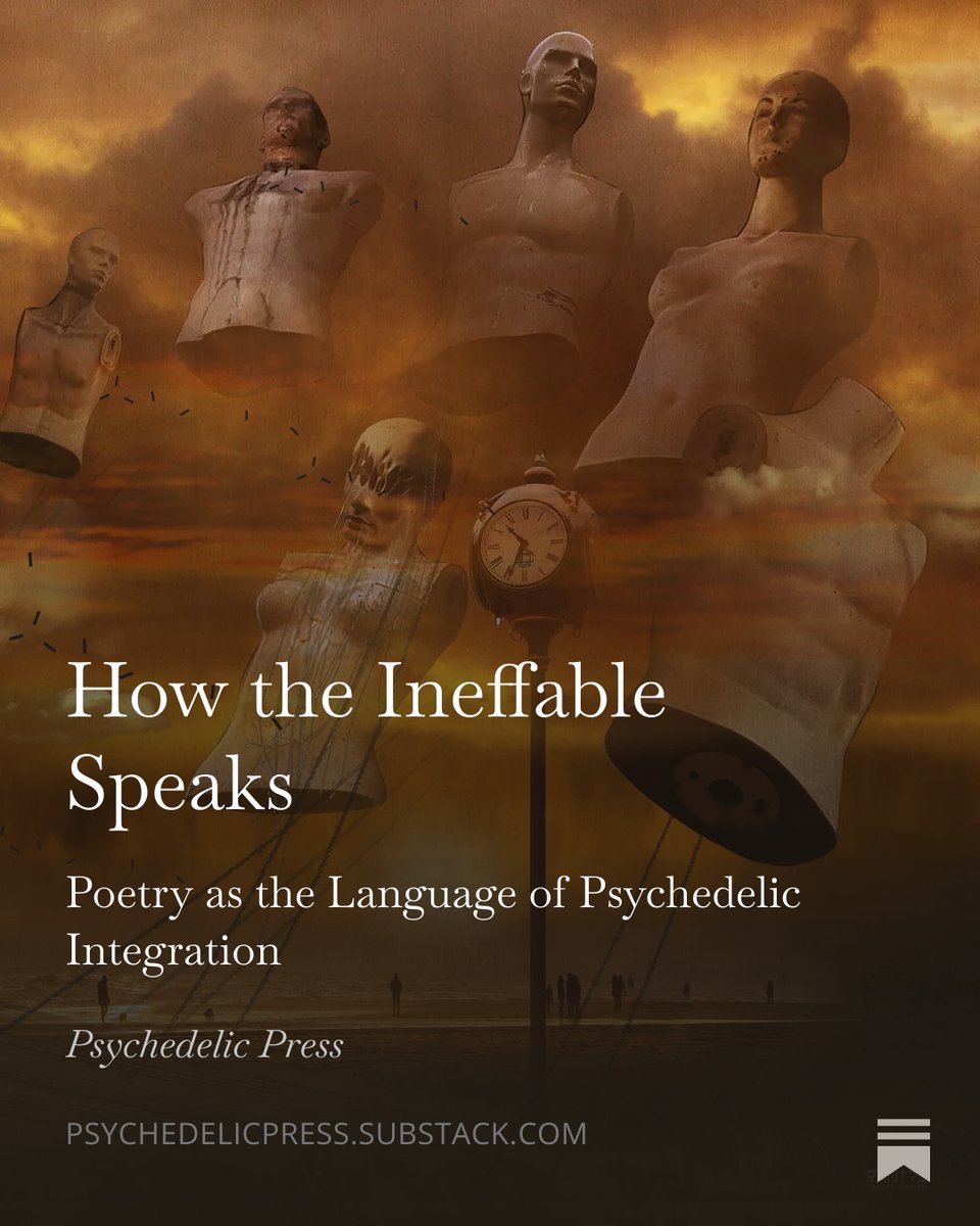 psypre's tweet photo. "Poetry, which appeals to emotion rather than reason, embraces the full weirdness of the psychedelic state" - Leonie Rowland

https://t.co/3ePeJrSmuP https://t.co/VLn70rqkrO