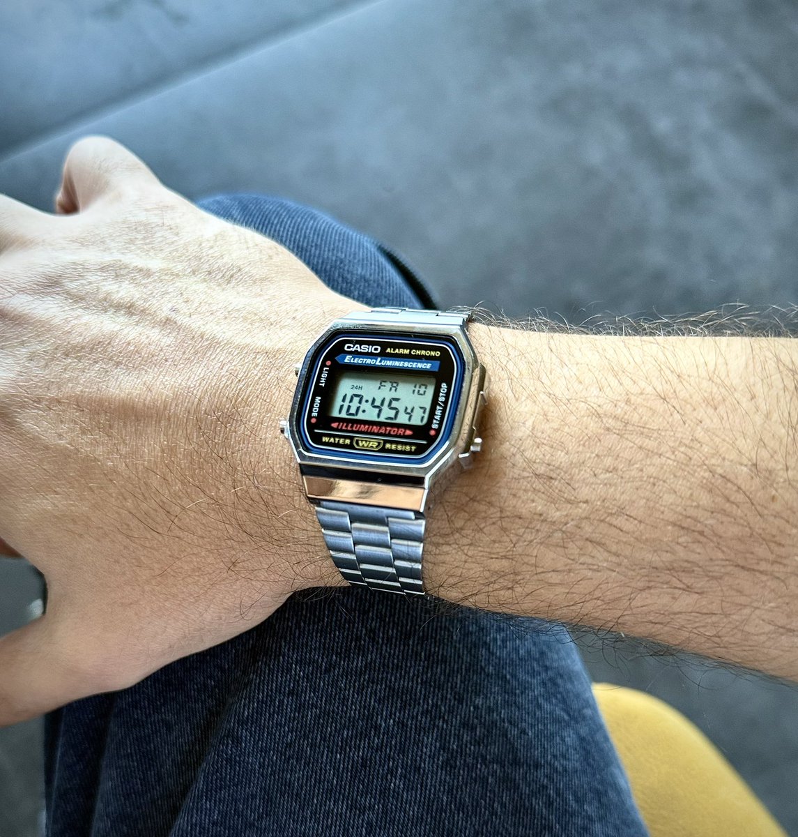 woachtung's tweet photo. Casio'suz bir cuma düşünülemezdi... 🧿
*A168WA-1
#wristcheck #casio https://t.co/nBikRmKVNB