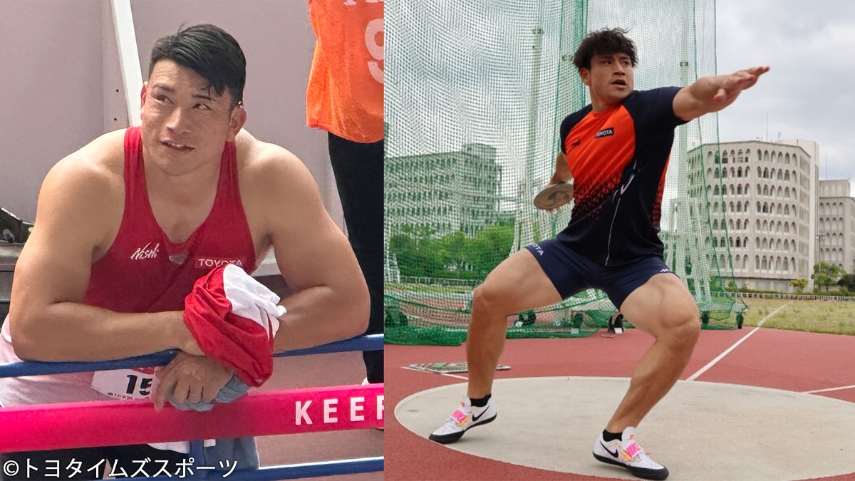 🏃ZIP ATHLETES CLUB🏊 7/11の出演は秋のアジア競技大会内定 円盤投