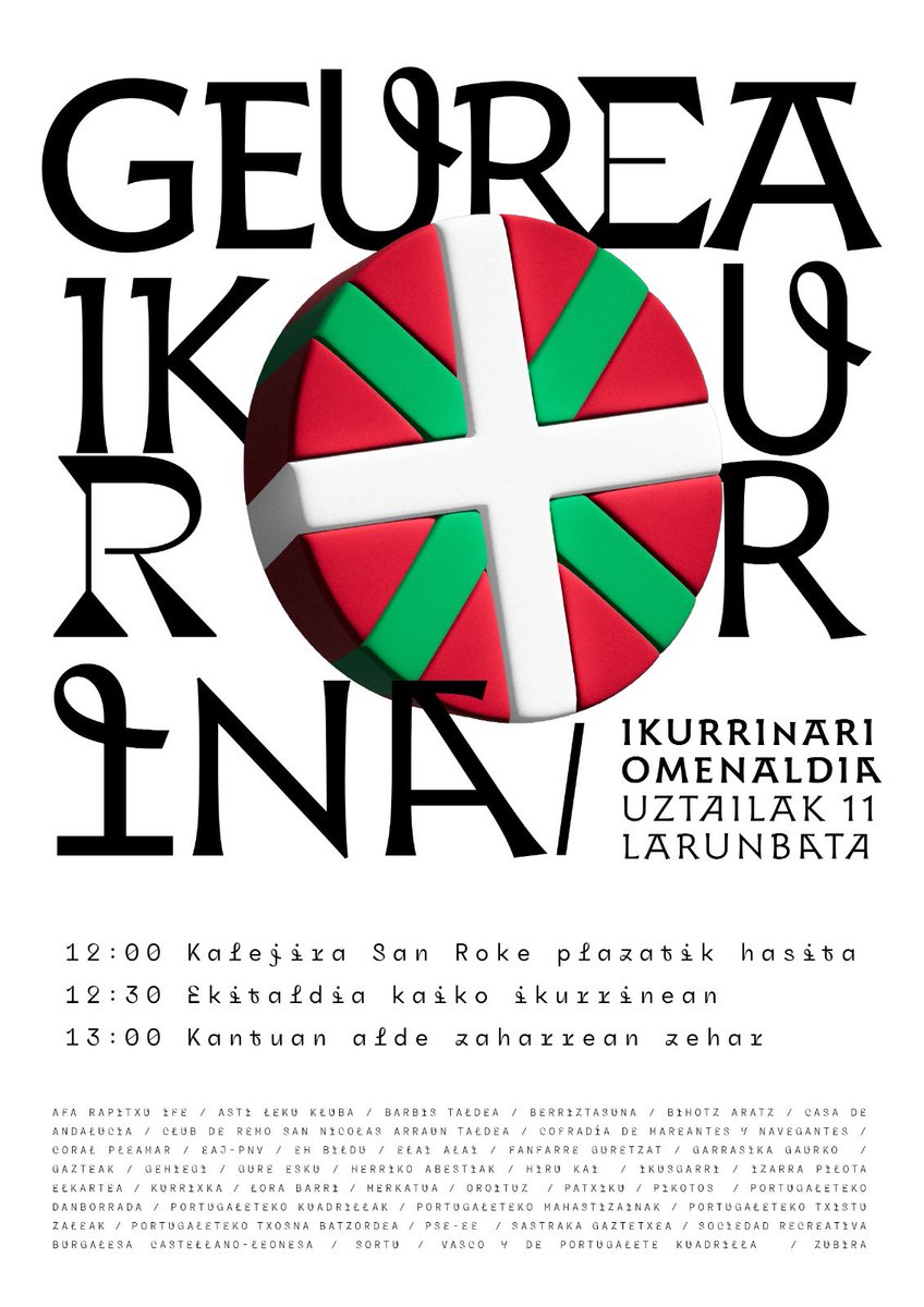 tezkerra's tweet photo. Biharko hiztzordua, 12etan San Roke plazatik 

Mañana, 12:00 en San Roke https://t.co/GWPDzQvsV3
