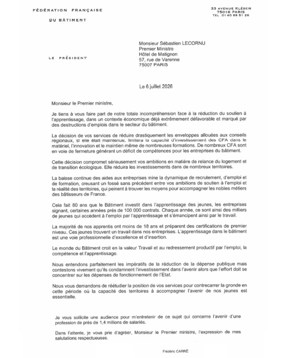 FFB - Fédération Française du Bâtiment tweet media
