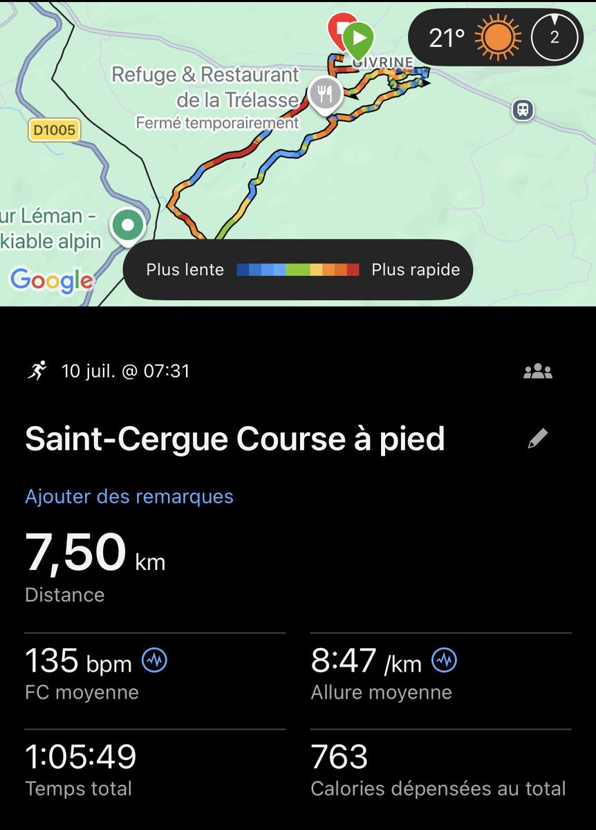 ShuzaLePadawan's tweet photo. Séance Trail avec 1 collègue de boulot ce matin, à St Cergue🇨🇭
C’est pas mal mais c’est pas pour moi.
Ça marche trop si t’es pas @kilianj
On s’est un peu perdus, on a fini par retrouver le chemin!#NaughtyNutCrackers
🎶Pourtant…Que la montagne est belle🎶
#RunAroundTheWorld https://t.co/PaOxUAI7lU