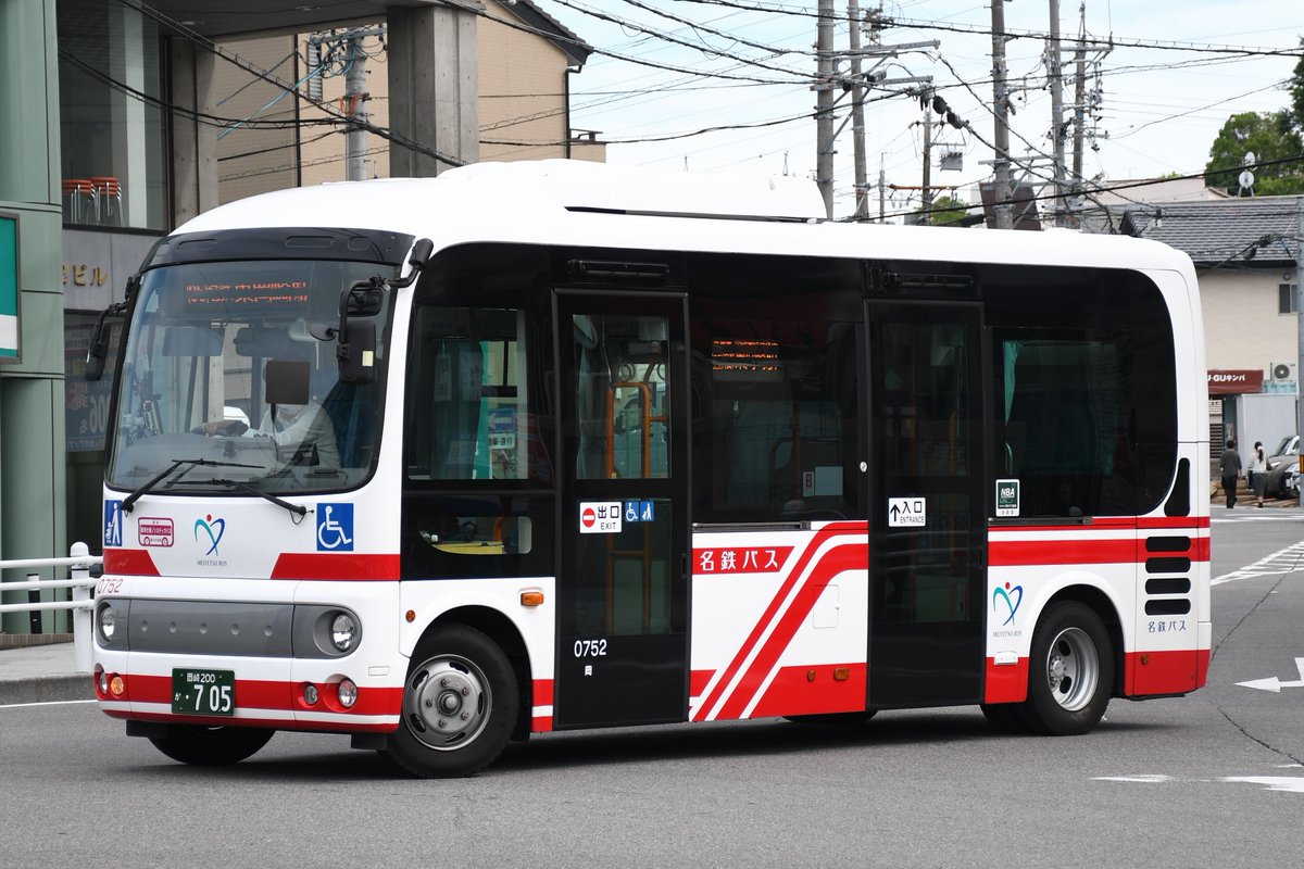 ポンチョ」 【型式】SKG-HX9JLBE 【事業者名】名鉄バス 【所属営業所