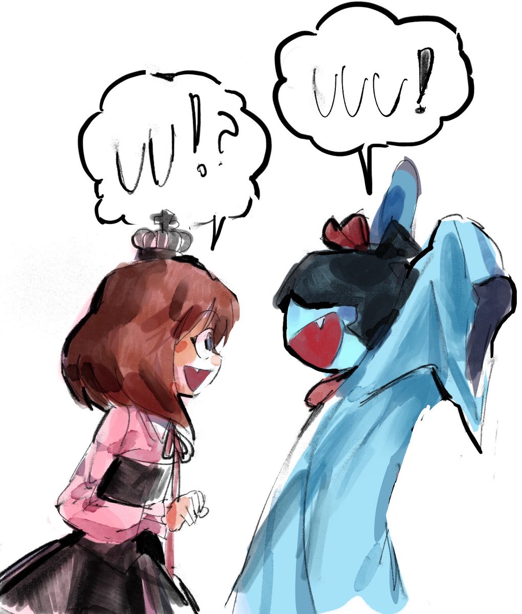 sunnyirry's tweet photo. aqua meets umineko girlington https://t.co/v0k1blfFLd