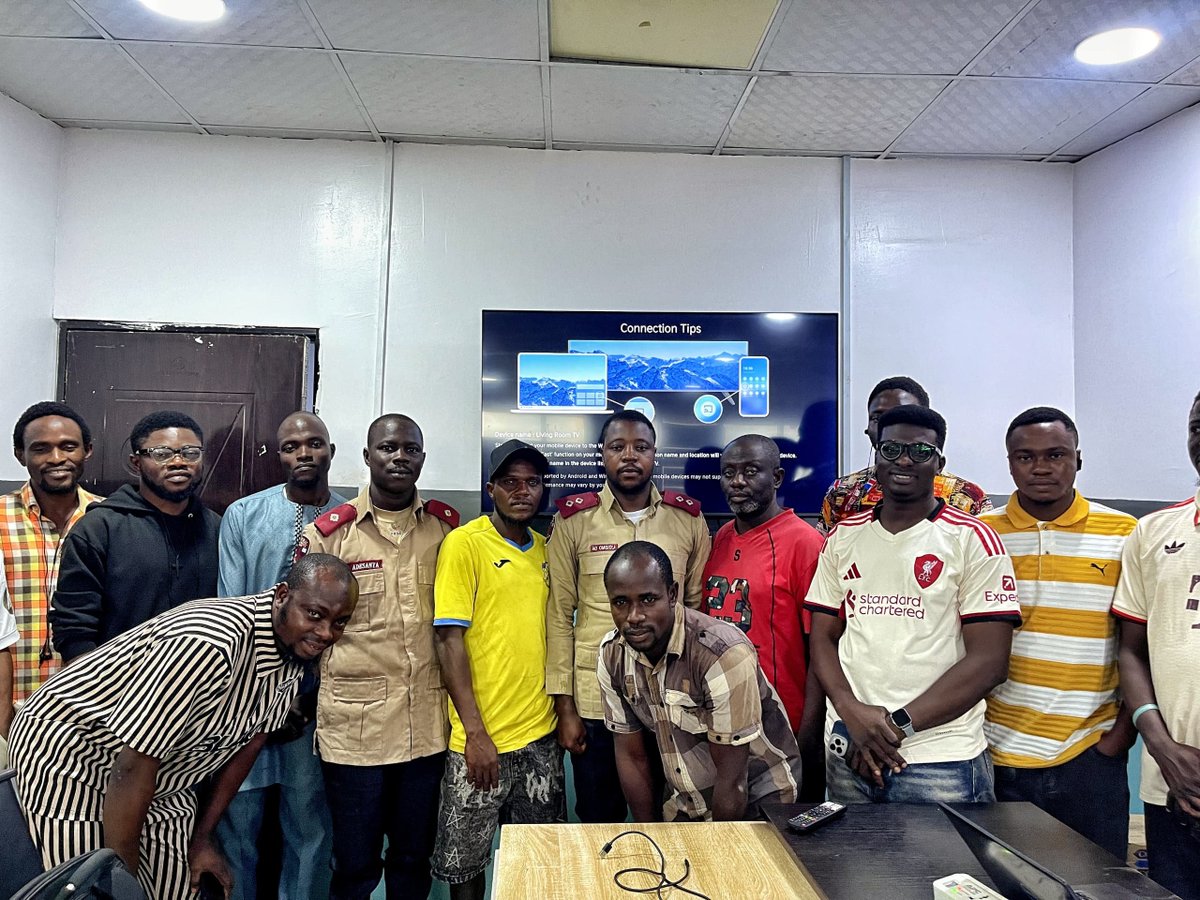 charissatics's tweet photo. At Charissatics Limited, safety always comes first. We recently organized a driver safety training in partnership with the FRSC, equipping our drivers with required knowledge on safe driving, traffic regulations, vehicle inspections, emergency preparedness and accident prevention https://t.co/7saT8nstqX