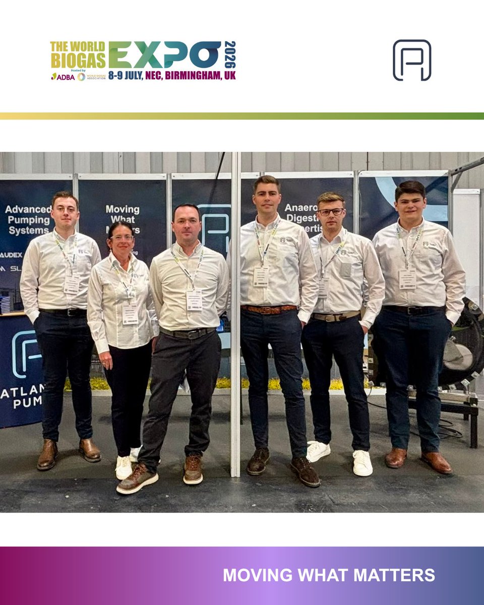 atlanticpumps's tweet photo. 📸 A look back at The World Biogas Expo 2026 in photos!
A big thank you to everyone who stopped by our stand. If you didn’t get a chance to chat with us, we’d still love to hear from you!
📞 0800 118 2500
#ADBA #anaerobicdigestion #biogas #biogasexpo #pumps #worldbiogasexpo https://t.co/Dx2Us4EE3h