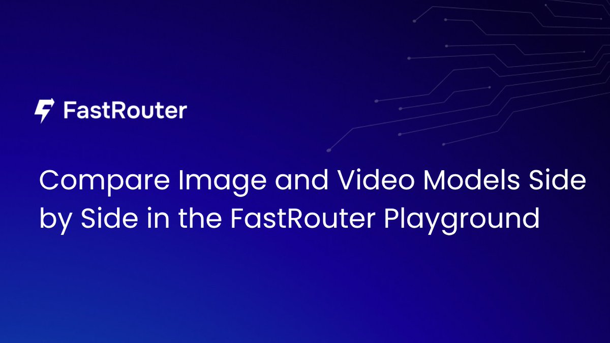 FastRouter tweet media