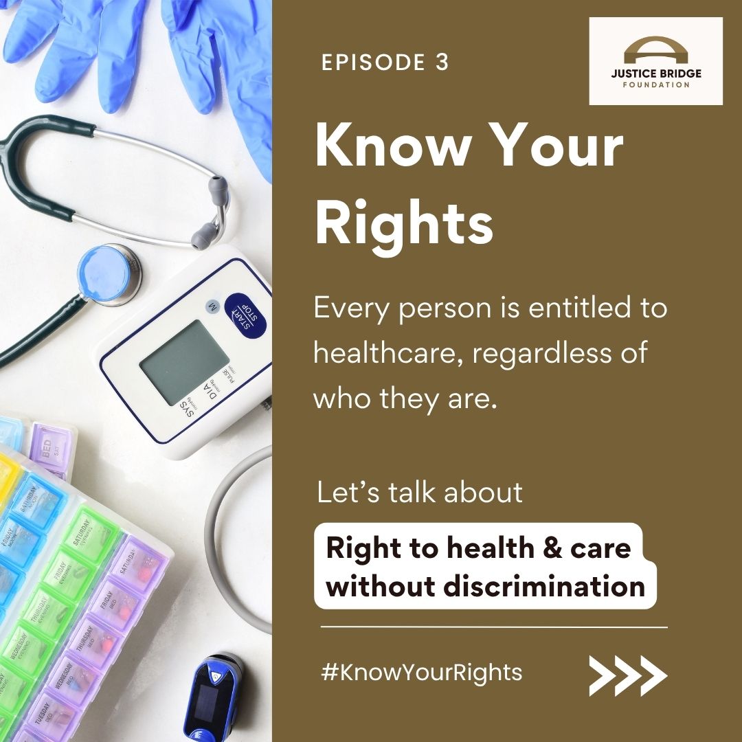 JBF_Official_'s tweet photo. Everyone deserves healthcare that is safe, respectful, and free from discrimination.

As @UNAIDS reminds us, "When individuals know their rights, they are empowered to hold service providers accountable."

No one should be denied care or treated unfairly because of who they are. https://t.co/j9iON69whv
