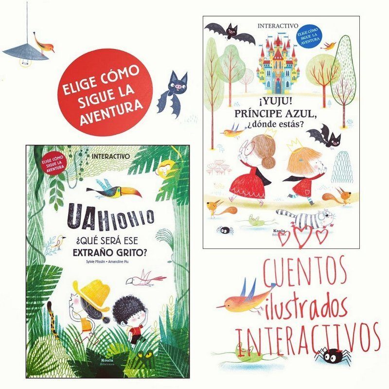 koalaediciones's tweet photo. Descubre la colección en la que cada #decisión puede ser el comienzo de una gran #aventura. Atravesarán bosques, visitarán islas y #castillos o conocerán a los seres más pequeños que han visto nunca. 🌳🏖️🏰
https://t.co/fV5tRLUsap
#librosinteractivos #lij https://t.co/vmj1fpuVIv