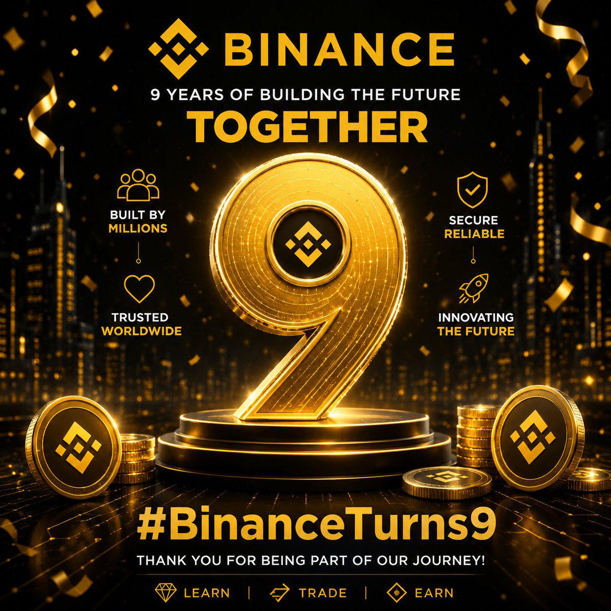 Anu249p's tweet photo. @binance #BinanceTurns9 https://t.co/KSHgPkLsil
