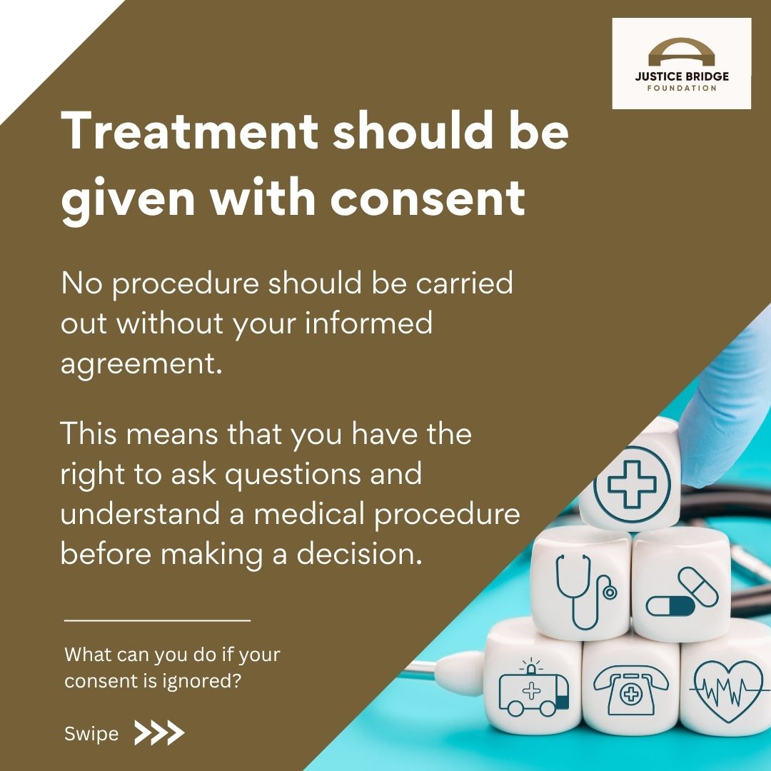 JBF_Official_'s tweet photo. In Episode 3 of our #KnowYourRights series, we explore the right to health and what you can do if you experience discrimination while seeking healthcare.

Health is a right, and respect for that right should never be conditional

#JBF #BridgeToJustice #RightToHealth #HumanRights https://t.co/V5GSlogg1g