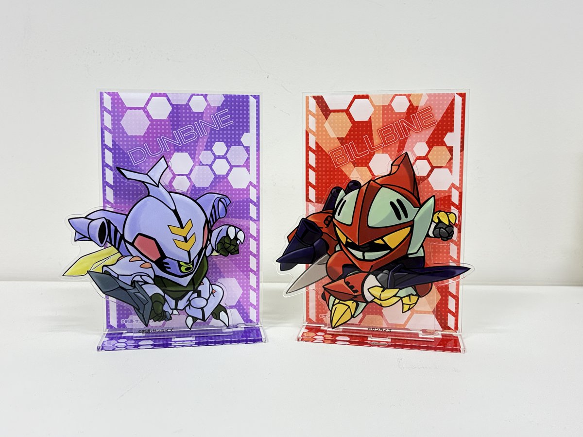 sunriseworld_pr's tweet photo. 「SUNRISE WORLD　～デフォルメロボットフェア～Vol.2」新商品紹介

◤「アクリルジオラマ」全６種✨ ◢
価格：各3,300円(税込)

第２弾のアクリルジオラマを、第１弾で販売したアイテムと並べて飾るのもオススメです！

※数量に限りがございます。在庫切れの場合はご容赦ください。

🔽詳細はこちら
https://t.co/gYHsq68b23

#サンライズワールド #横井孝二 #ビルバイン #エルガイム #ゼータガンダム #キングエクスカイザー #ゼーガペインアルティール #ランスロット #デフォルメロボット