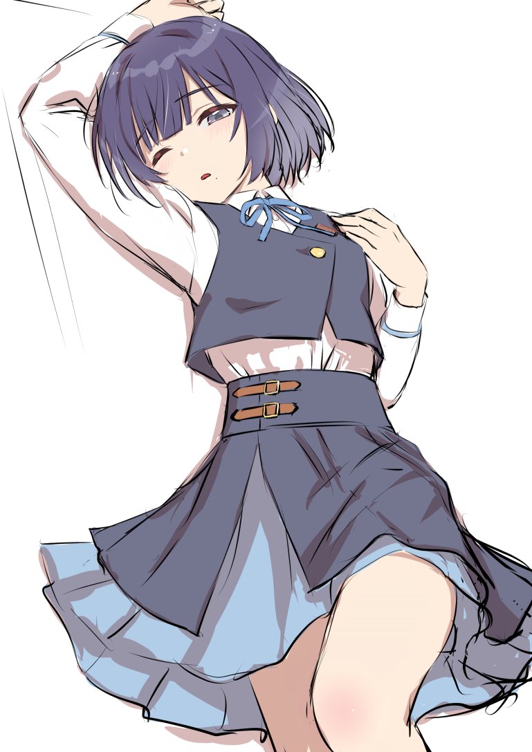 学マスの標準制服がだいぶ好み。 