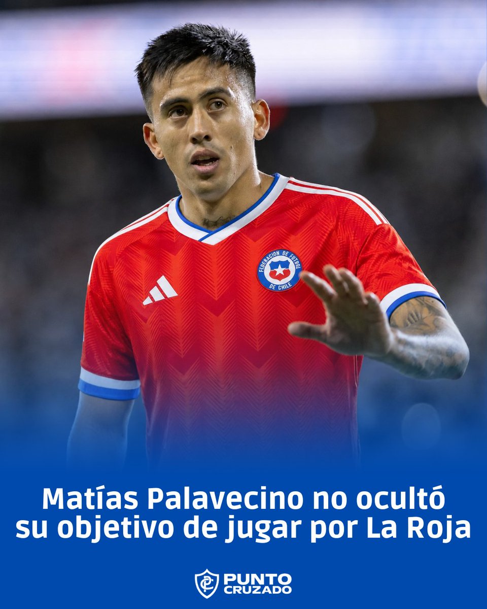 puntocruzado_'s tweet photo. Matías Palavecino reconoció que le gustaría jugar por La Roja. Eso sí, recién a fines de 2029 podría iniciar su proceso de nacionalización https://t.co/C1ek1YkBUl https://t.co/SeLJNTPPGh