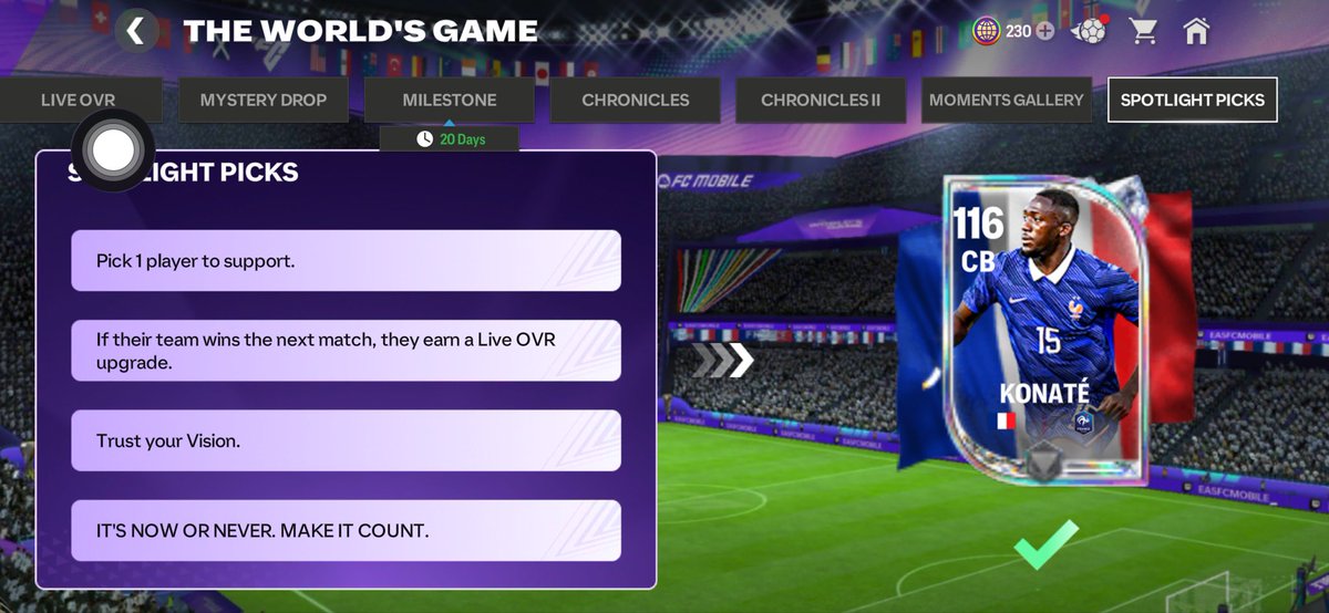 FcmobileR9's tweet photo. @EASFCMOBILE No live ovr update? https://t.co/SpdnCzzyCT