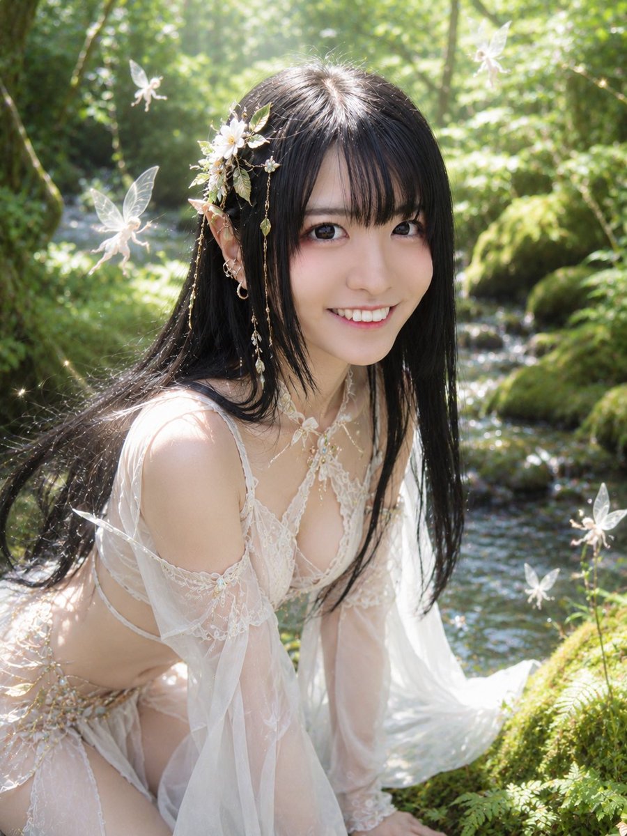 Miinaf317's tweet photo. ケルト音楽歌うアイドル歌手のイメージにしたかったけどエルフになっちゃった。
あともっと鍛えてるので筋肉質です。 https://t.co/tcY2piUCGN