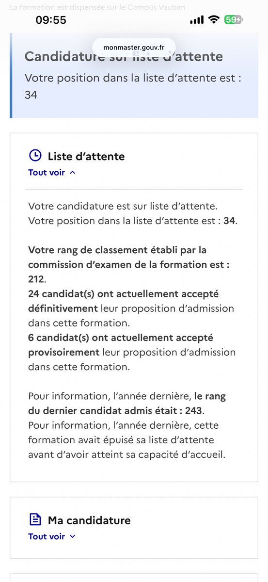 svsoriii's tweet photo. @Elry589690 Lors des premières acceptation, il y avait environ une quarantaine de personnes d’admis, c’est une école privée, je sais pas si ça change quelque chose https://t.co/dYU6zPcTx9