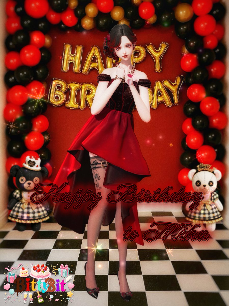 BittyBit_krpr's tweet photo. ▹◃┄▸◂┄▹◃┄▸◂┄▹◃┄▸◂┄▹◃
            💔✨𝕎𝕖𝕝𝕔𝕠𝕞𝕖✨🧸
 🎈❤️紅音 実香🎂生誕祭🎉❤️🎈

今日はみんなでとびきりおしゃれした実香ちゃんをたくさんお祝いしよう❣️❣️
▹◃┄▸◂┄▹◃┄▸◂┄▹◃┄▸◂┄▹◃

#BittyBit_ #キラパラアイドル #キラパラ #きらめきパラダイス https://t.co/bh0DsWtv7H