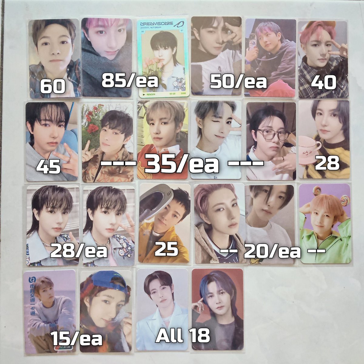 kosankwangyaa_'s tweet photo. ˳⁠°｡⁠☆ wts pc nct renjun jeno haechan mark jaemin ☆∘⁠˚⁠˳⁠°｡⁠

📍jateng, ID
💸 price on pic, exc pack 2k
FP shopee (ship sea) :
https://t.co/S3TiWNrQEo 

wtb haechan renjun neobuy nct jaemin mark lee fact check taste maung jisung chenle walk wine mark https://t.co/B5FTsevLBj