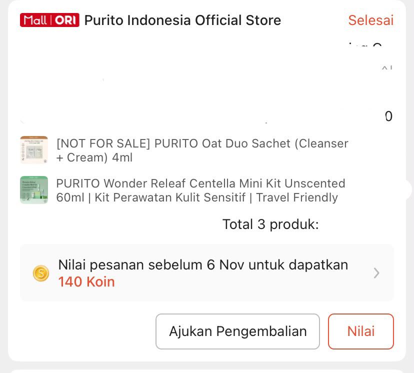 zulfaaaaenef's tweet photo. WTS PURITO Wonder Releaf Centella Mini Kit Unscented 60ml | Kit Perawatan Kulit Sensitif | Travel Friendly 110k bisa shopee new segel exp 2028 https://t.co/bz9P3UGIVt