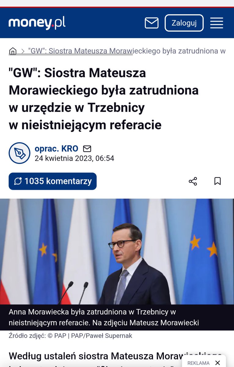 AnetaAnula's tweet photo. @MorawieckiM On chociaż pracował. Twoja siostra tylko etat trzymała w pracy nigdy nie była https://t.co/ElBQQk0qTn
