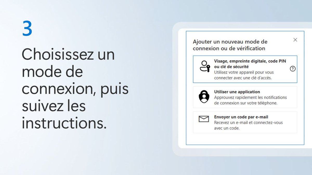 MSVousAide's tweet photo. Vous en avez assez des mots de passe ?
Une solution existe.

Passez aux clés d’accès pour une connexion plus sécurisée :

https://t.co/V7xP9hFvje https://t.co/ntYn4oFzmq