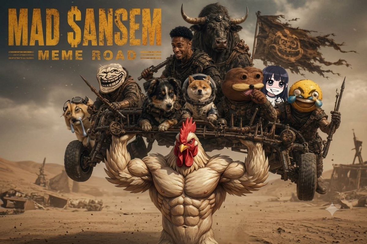 Chicken_scrm's tweet photo. @Tekeee And chicken $AAAH 

Fav8RVnbUzvQGBPwGWEYZvBMb7h2fq4eBZWtMGo8pump https://t.co/lYX1lwMd90