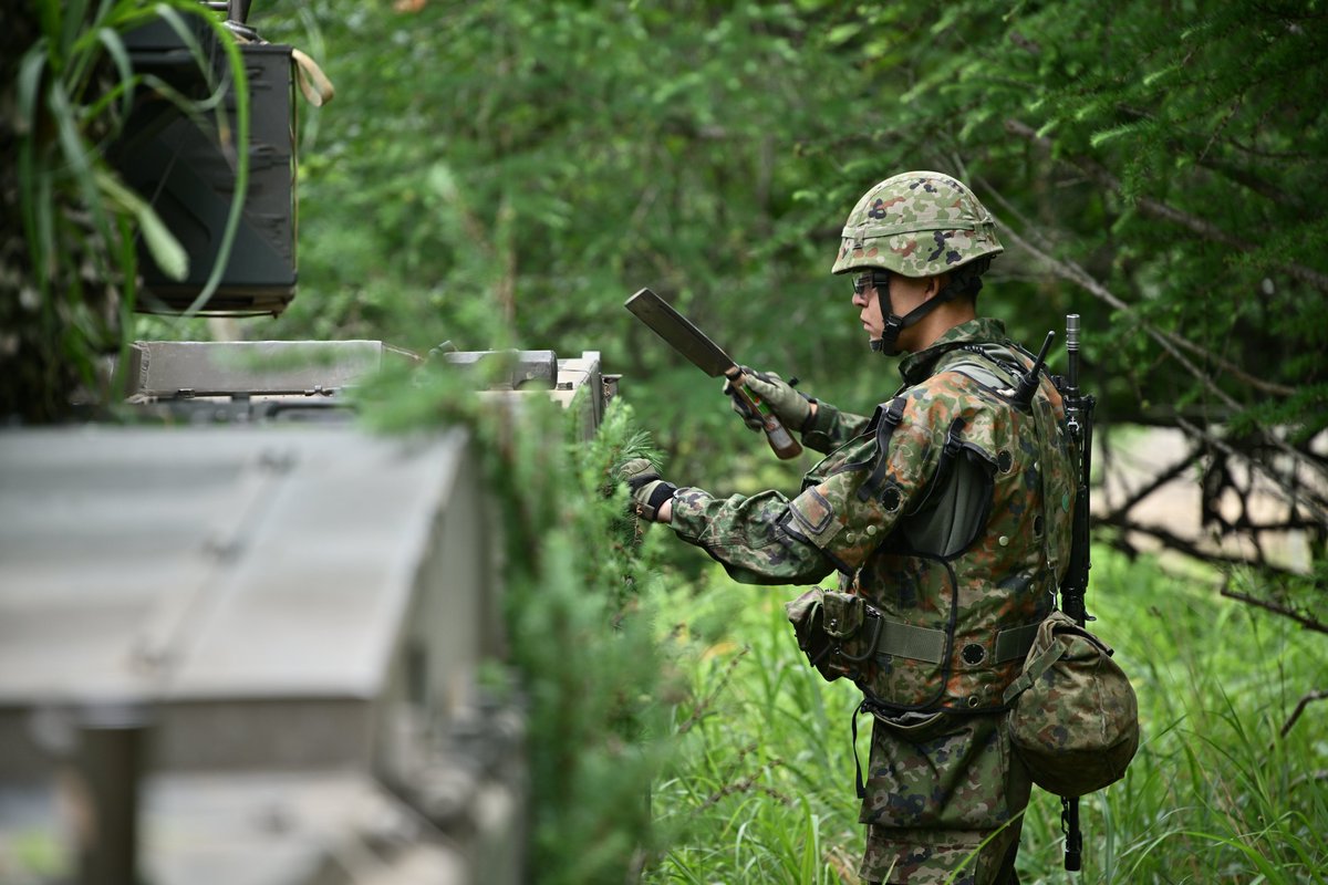 11b_na_jgsdf's tweet photo. 【第１次旅団訓練検閲　防御準備】

第１１戦車隊

#防衛省 #自衛隊 #陸自 #第１１旅団 #演習 https://t.co/PjoGK2Pd9P