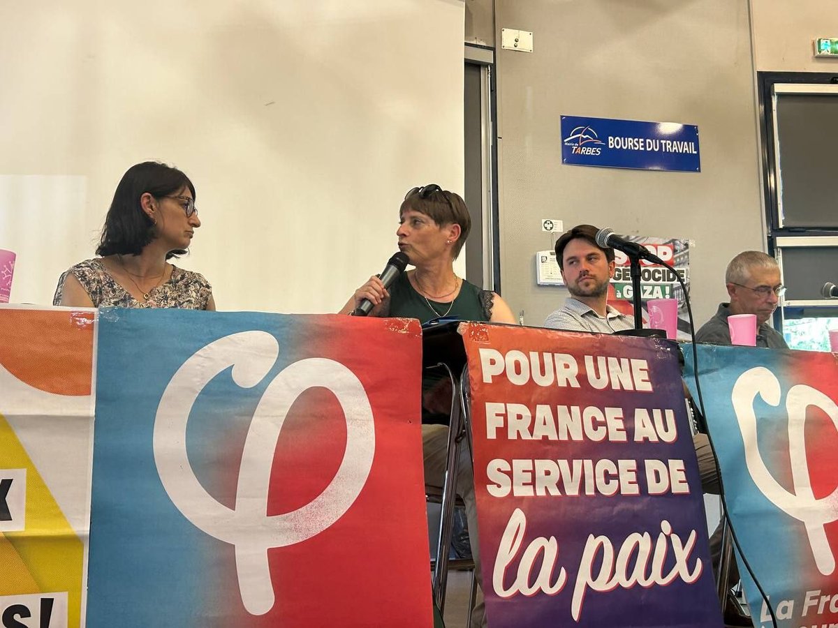 TrouveAurelie's tweet photo. Nous avons rassemblée 120 personnes à Tarbes pour dénoncer un fonds gangster et des patrons voyous qui pillent l'usine des Forges !

👉 Europlasma et le fonds ABO capturent et détruisent plusieurs usines 🇫🇷. Ils lancent des procédures baillons contre les salariés qui révèlent la vérité.

Leur PDG Jérôme Garnache et son acolyte des Bahamas Pierre Vannineuse pillent la richesse créée par 700 travailleurs, sèment la terreur pour les faire taire, ruinent des milliers de petits actionnaires par des montages financiers redoutables (les Ocabsa).

Plusieurs fois condamné par la justice, le fonds ABO continue de sévir via Europlasma, avec la complicité du gouvernement : les Fonderies de Bretagne en redressement, Valdunes et Forges de Tarbes en grande difficulté...

⚠️ Pourquoi le ministre à qui j'ai demandé RDV ne m'a-t-il pas répondu ? Pourquoi l'Autorité des marchés financiers à qui j'ai fait un signalement pour manipulation de marchés ne m'a-t-elle donné RDV qu'en septembre prochain ? 

Merci à ma collègue Sylvie Ferrer pour son invitation et à Aurélien Saintoul pour l'alerte qu'il a lancée depuis longtemps contre ces gangsters en col blanc !
