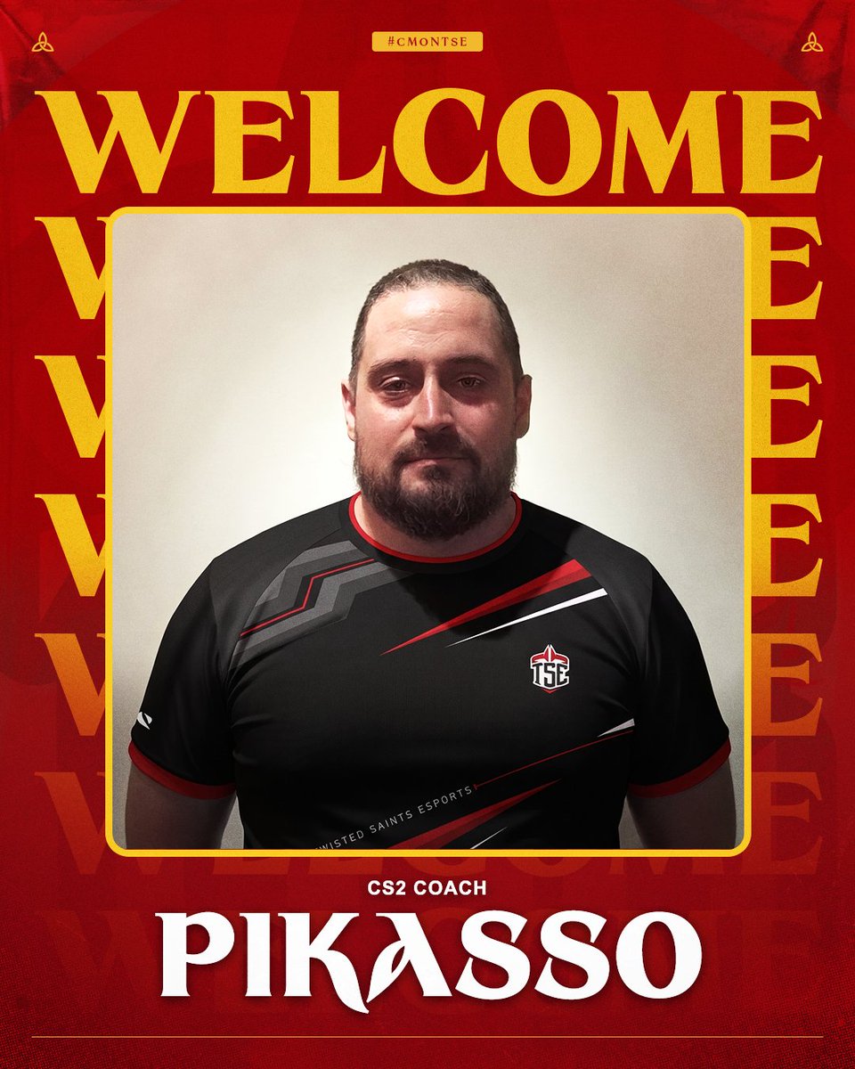 TSE_gg's tweet photo. THE MIND BEHIND THE STRATS 🇧🇬 🧠

Welcome @PikassoCS to the TSE CS2 team, where he will lead the squad as our new coach!

#CMONTSE ⚔️ https://t.co/R2YA4lpvmS