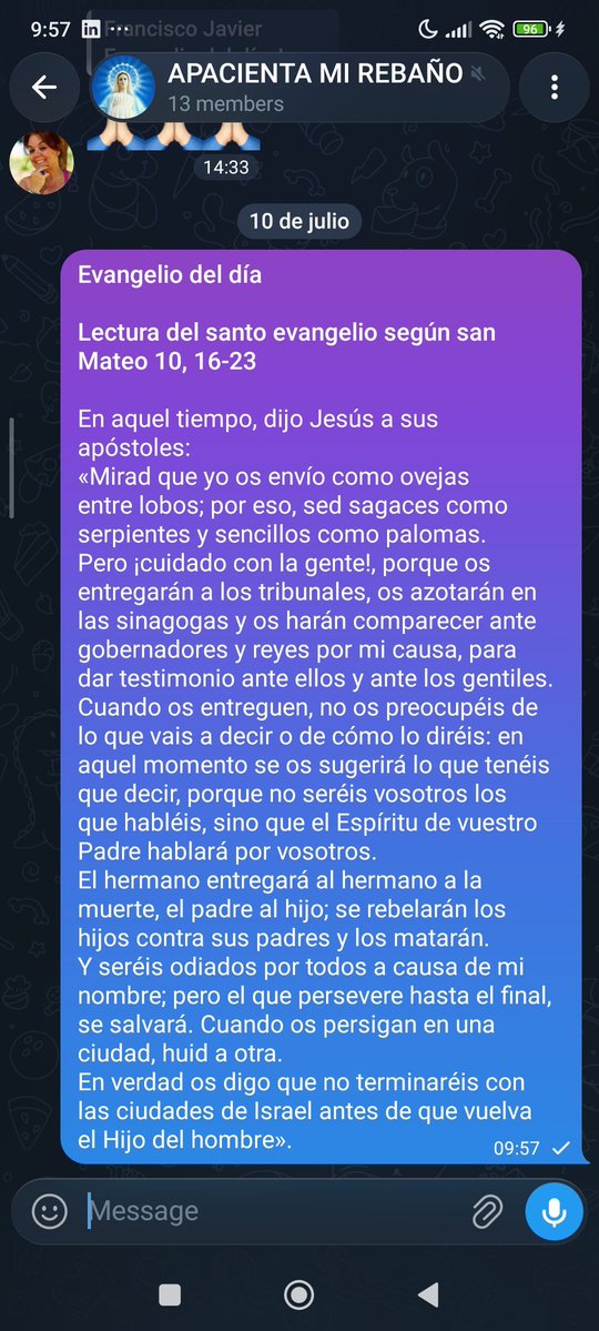ApacientaMiReba's tweet photo. EVANGELIO DE HOY
#EvangelioDelDía #EvangelioDeHoy https://t.co/qoj2IwAjkT