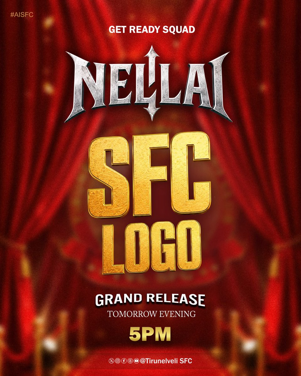 Singamsundar22's tweet photo. Tirunelveli SFC @TvlSFC Logo Grand Release Today at 5PM @AariRaj @Hari_Socialist @Suriya_AISFC @SIVA_4347 @martindaniel082 
#Suriya #Welfaremonth https://t.co/6F6aBTkXza