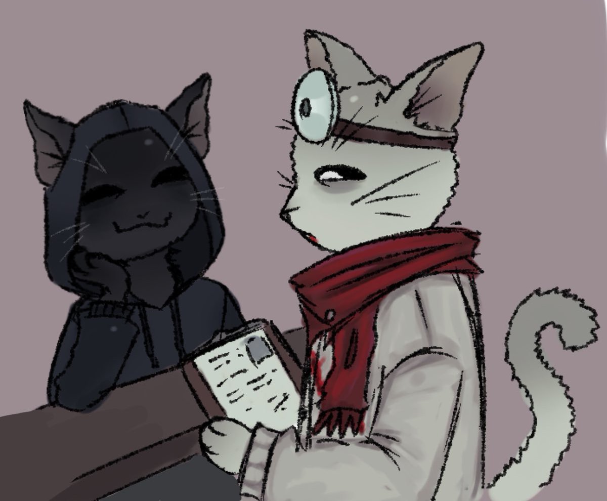 1sleepyleaf's tweet photo. Animal hospital x two gay bozos
.
.
#animalhospital #Genosans #Reapersans #afterdeath https://t.co/t9aDgZLHft