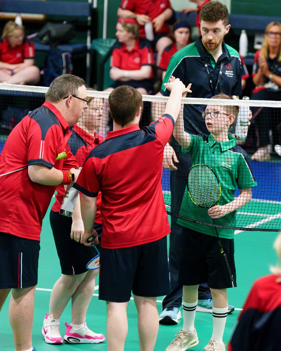 SOIreland's tweet photo. Badminton at the Ireland Summer Games 2026 
 
Donate now:
https://t.co/UN2Ikr2BKO
📸 @sportsfile
 
#SpecialOlympicsIreland #IrelandSummerGames2026 #ChooseToInclude #DonateNow https://t.co/79ubR1G0jt