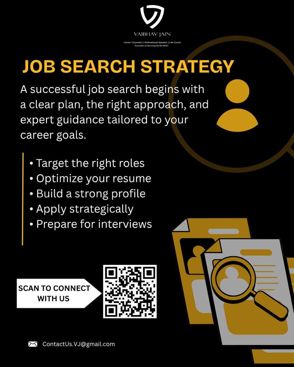 VJ_Counselor's tweet photo. Success isn't about sending hundreds of applications—it's about sending the right one to the right opportunity.
To register: https://t.co/Rkp9MSGti3

#Career #JobSearchStrategy #ResumeBuilding #CareerGuidance #InterviewSkills #JobOpportunity #CareerMentor https://t.co/EFNjZEpS2e