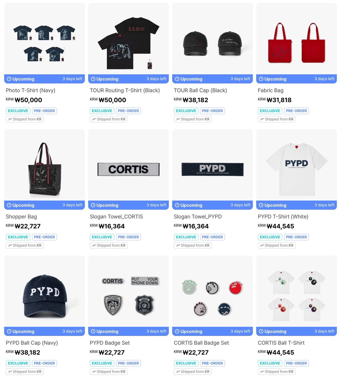 TeylovesV's tweet photo. 🎉Order Now #CORTIS ‘26 TOUR "PUT YOUR PHONE DOWN" Merch! Free Shipping!🎉 

Multi Bag P1,589
Ring (Size KS11 , KS15) P1,250
Mini CORTIS Ball Keyring P816
🔗https://t.co/Yr4OUD6a3s

Slogan Towel P1,070
Smart Tok P1,070
Sticker Set P369
🔗https://t.co/GzxlPSy070 https://t.co/aAcHeh9gOV
