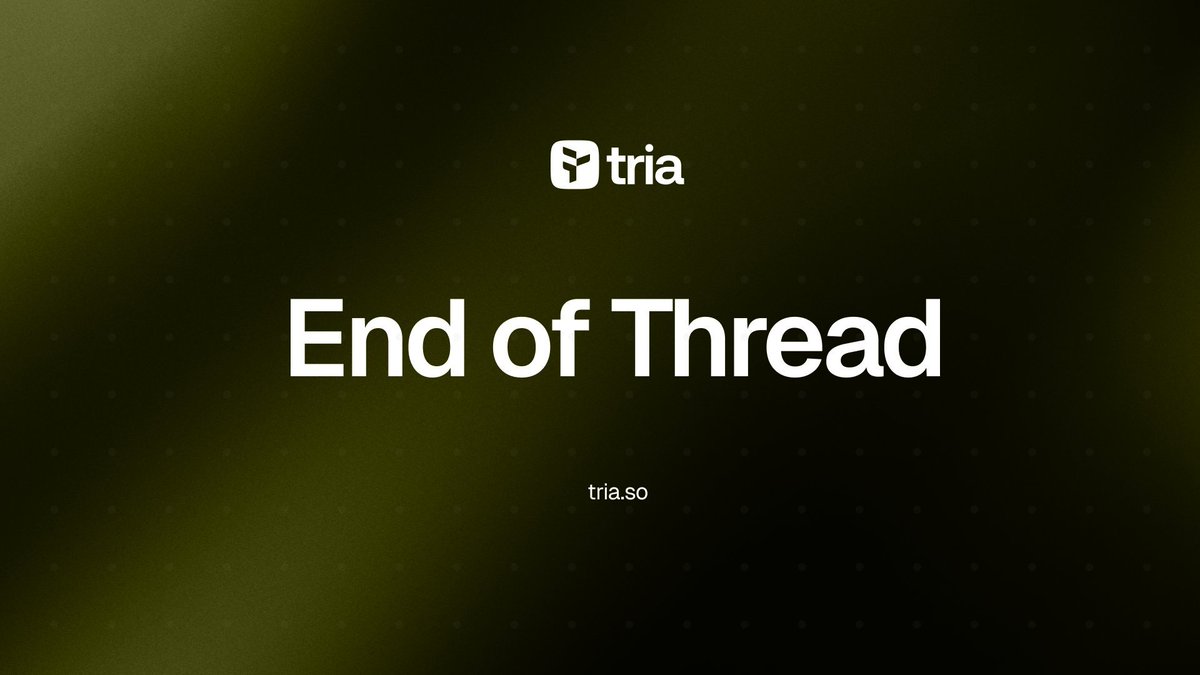Tria tweet media