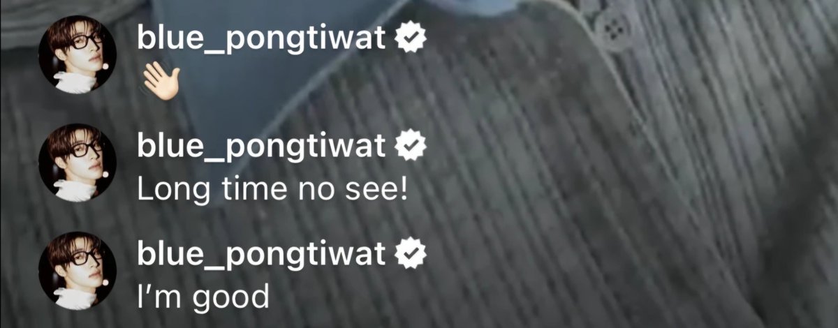 289film's tweet photo. ten and blue pongtiwat was joined/commented on hendery instagram live!

“i wish you the best too man” 🥹 https://t.co/Ke7EOThSZ1