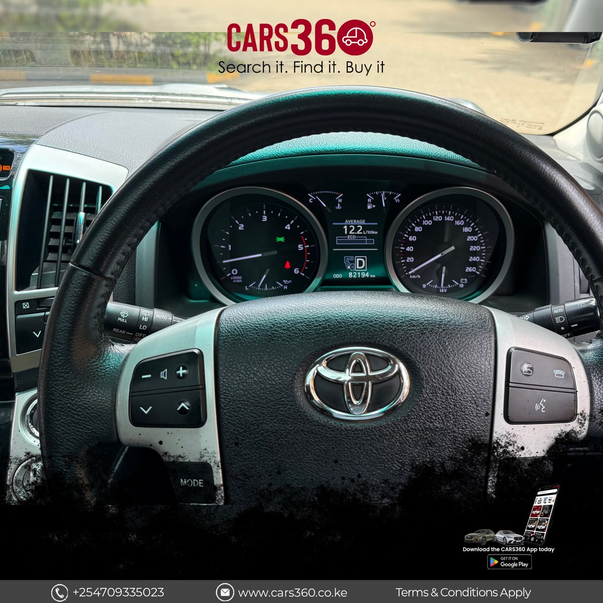Cars360_'s tweet photo. 2015 Toyota Land Cruiser 200 Series VX V8
- CARS360 VERIFIED
- Imported in 2022
- Only 82,216 KM
- Rob's Magic upgrades
- New BF Goodrich tyres
- KSH. 9,000,000
Use this link to buy the car today:
https://t.co/k7KtWfPVrW
CARS360: Search it. Validate it. Drive it. https://t.co/WyecoLxiOW