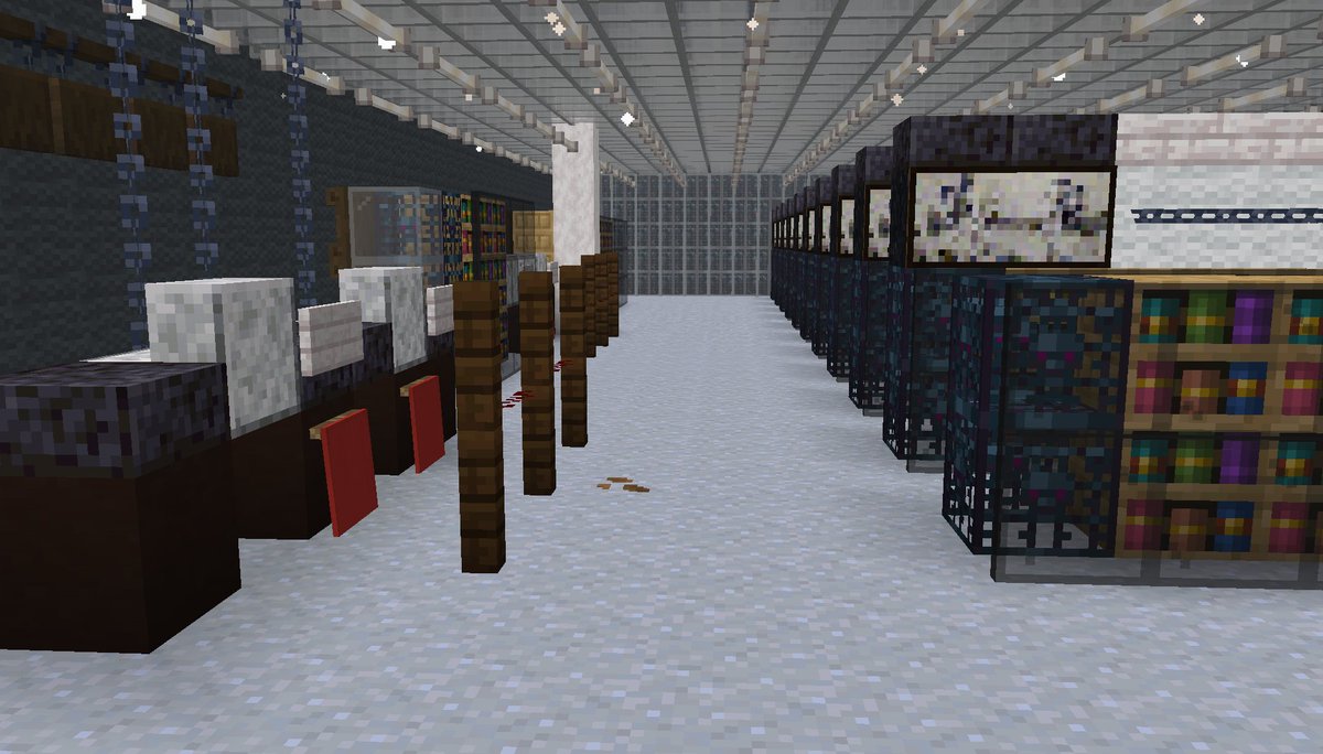 blueberry_moose's tweet photo. 池袋ヨドバシカメラ
 #Minecraft  #minecraftbuilds  #おやさい鯖 https://t.co/wt8TZEFnH4