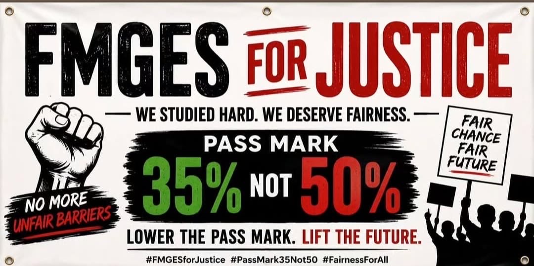 RajaRaj7014346's tweet photo. Nobody not listening doesn't mean we stay silent.Every exam demands transparency—so why are only freshers clearing FMGE while repeaters keep struggling? 88% failed last session. We deserve answers, not excuses.
Raise your voice! #FMGE #FMGEJustice #TransparencyNow
@official_afa_ https://t.co/DikILYedqf