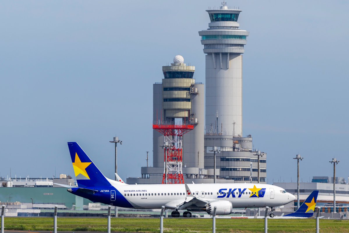 SkymarkJ's tweet photo. ―NEWS①―――――――――

新機材ボーイング737-8
2号機 #JA738B
2026年7月19日(日)15時頃
羽田空港到着予定💫

――――――――――――― https://t.co/IBQZeQBdUr