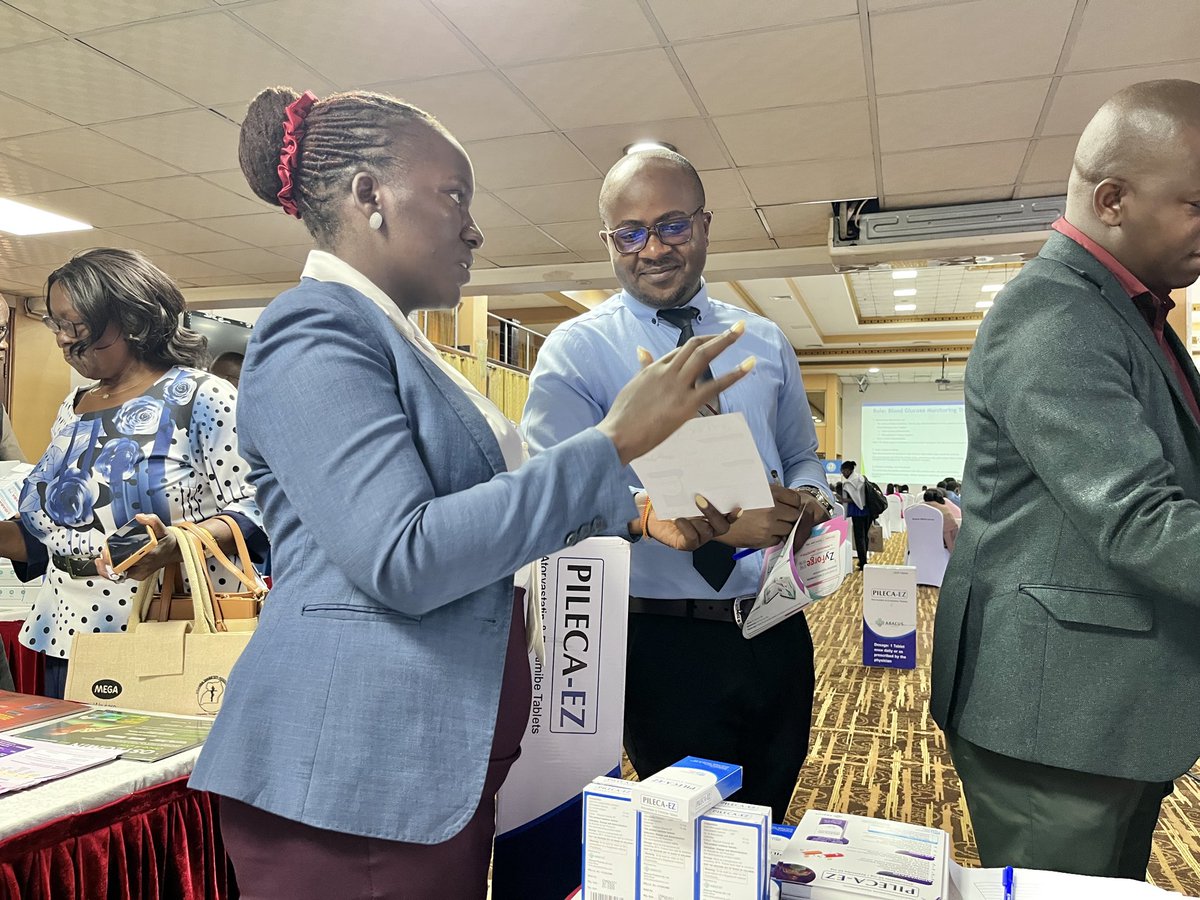 AbacusPharmaLtd's tweet photo. Meaningful conversations. Trusted healthcare solutions. Better patient outcomes with the medical professionals,dedicated to improving diabetes care across Uganda.

#AbacusPharma #InspiredByLife #UDAConference #DiabetesCare #Healthcare https://t.co/vOvEoKOkto